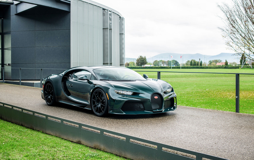 FOTO 2: La 400esima Chiron (Ph. Bugatti)