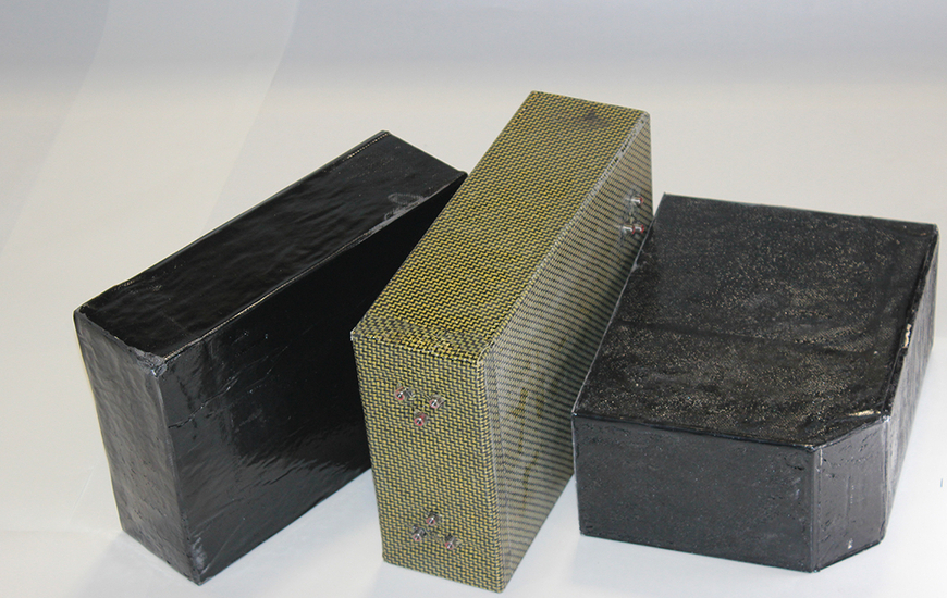 I prototipi di box batterie (Ph. ENEA)