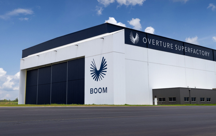 The Overture Superfactory (Ph. Boom Supersonic)